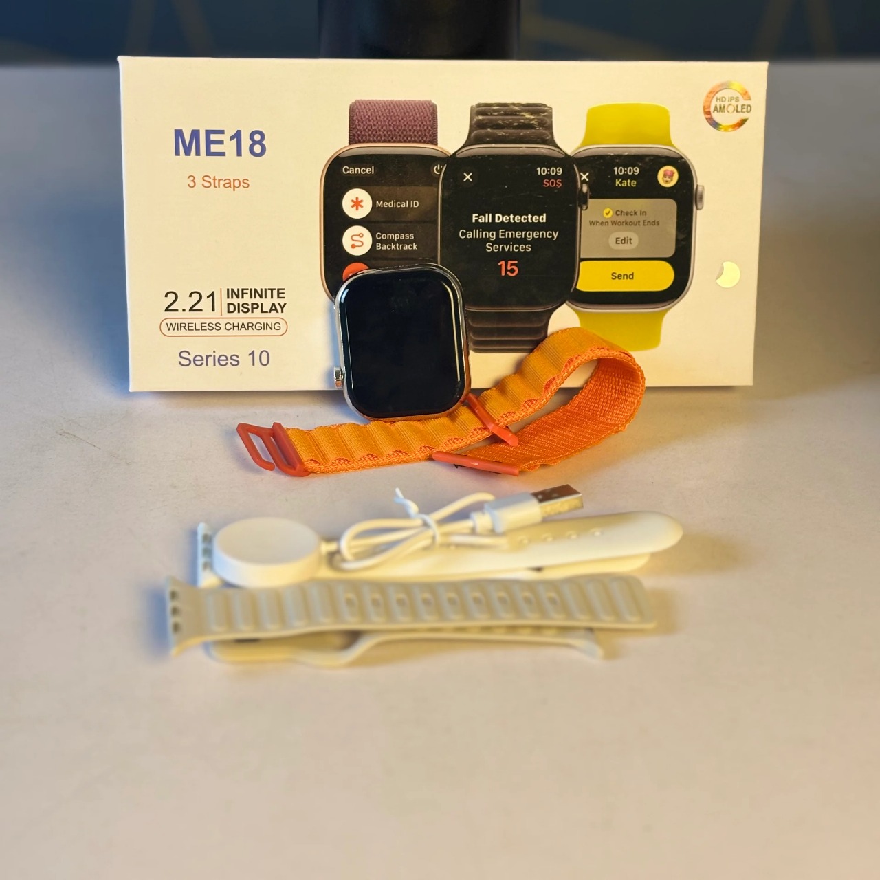 ME18 Smart Watch 2.21″ Infinite Display